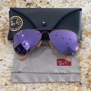 Ray-Ban Polarized Aviator Sunglasses